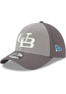 New Era Buffalo Bulls Mens Graphite Tonal 39THIRTY Flex Hat
