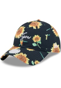 New Era Detroit Tigers Navy Blue Sunflower 9TWENTY Womens Adjustable Hat