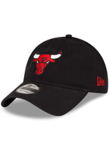 New Era Chicago Bulls Chicago Bulls Core Classic 2.0 9Twenty Adjustable Hat - Black Adjustable Hat..