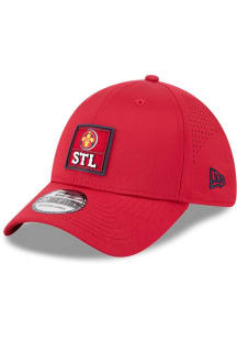 New Era St Louis Cardinals Mens Red 2025 City Connect Fan Pack 39THIRTY Flex Hat