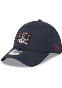 New Era Cleveland Guardians Mens Navy Blue 2025 City Connect Fan Pack 39THIRTY Flex Hat