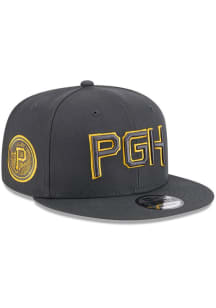 New Era Pittsburgh Pirates Black 2025 City Connect Fan Pack 9FIFTY Mens Snapback Hat