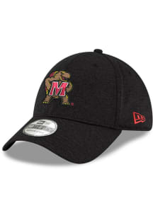 New Era Maryland Terrapins Mens Black 39THIRTY Design Flex Hat