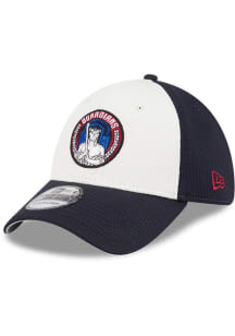 New Era Cleveland Guardians Mens Navy Blue 2025 City Connect Batting Practice 39THIRTY Flex Hat