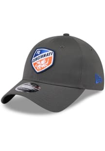 New Era FC Cincinnati Ripstop Stretch Snap 9TWENTY Adjustable Hat - Grey