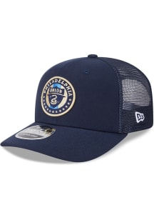 New Era Philadelphia Union Evergreen Stretch 9SEVENTY Adjustable Hat - Navy Blue