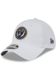 New Era Philadelphia Union Ripstop Stretch Snap 9TWENTY Adjustable Hat - White