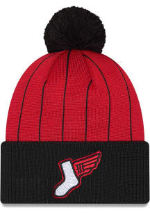 New Era Chicago White Sox Red 2025 City Connect Official Pom Mens Knit Hat