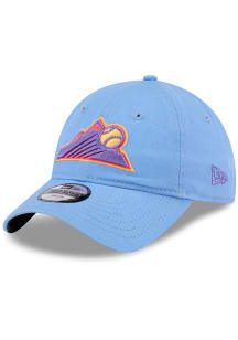 New Era Colorado Rockies Light Blue 2025 City Connect Official JR 9TWENTY Youth Adjustable Hat