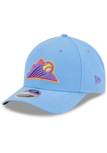 New Era Colorado Rockies 2025 City Connect Official M Crown 9FORTY Adjustable Hat - Light Blue