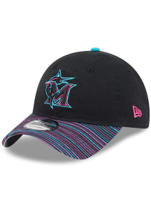 New Era Miami Marlins City Connect Fan Pack 9TWENTY Adjustable Hat - Black