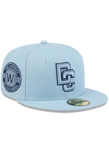 New Era Washington Nationals Mens Light Blue City Connect Fan Pack 59FIFTY Fitted Hat