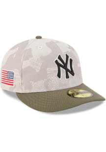 New Era New York Yankees Mens Tan MLB25 AFD 5950 Fitted Hat