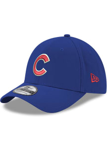 New Era Chicago Cubs Mens Blue Team Classic 39THIRTY Flex Hat