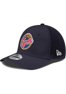 New Era Indiana Fever Mens Navy Blue Neo 39THIRTY Flex Hat