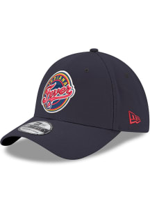 New Era Indiana Fever Mens Navy Blue Team Classic 39THIRTY Flex Hat