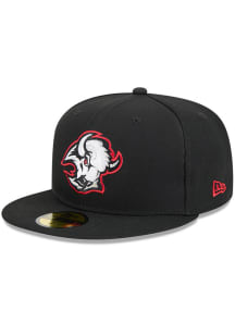 New Era Buffalo Sabres Mens Black 59FIFTY Polyester Fit Fitted Hat