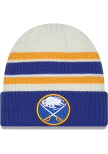 New Era Buffalo Sabres Blue Vintage Cuff Knit Mens Knit Hat