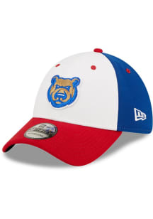 New Era Iowa Cubs Mens Navy Blue Authentic Collection 39THIRTY Flex Hat