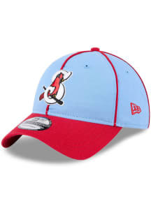 New Era Springfield Cardinals Authentic Collection 9TWENTY Adjustable Hat - Light Blue