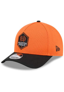 New Era Houston Dynamo Jersey Hook 9FORTY MC Adjustable Hat - Orange