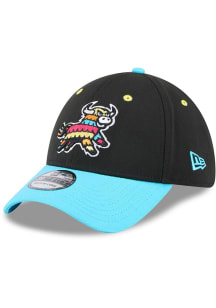 New Era Erie SeaWolves Mens Black 2025 Copa 39THIRTY Flex Hat