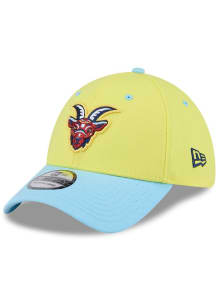 New Era South Bend Cubs Mens Yellow 2025 Copa 39THIRTY Flex Hat