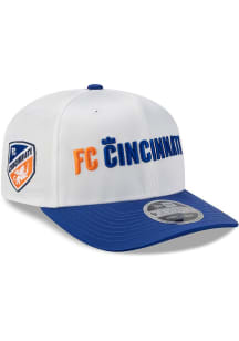 New Era FC Cincinnati 2T Satin 9SEVENTY Stretch Snap Adjustable Hat - Blue