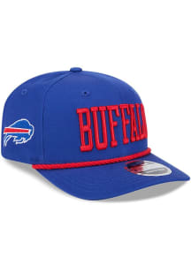 New Era Buffalo Bills 9SEVENTY Cotton Stretch Snap Adjustable Hat - Navy Blue