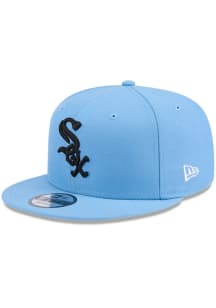 New Era Chicago White Sox Light Blue Evergreen 9FIFTY Mens Snapback Hat