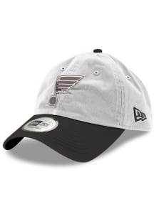 New Era St Louis Blues Tonal Logo Casual Classic Design Adjustable Hat - White