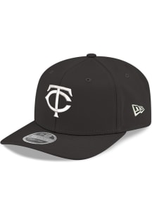 New Era Minnesota Twins Stretch 9SEVENTY Adjustable Hat - Black