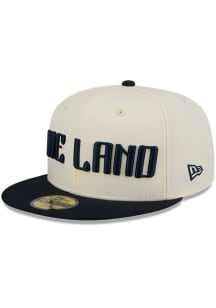 New Era Cleveland Guardians Mens White 2024 Alt 59FIFTY Fitted Hat