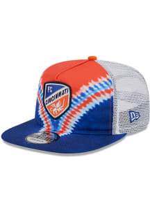 New Era FC Cincinnati Blue Dye Golfer Trucker Mens Snapback Hat