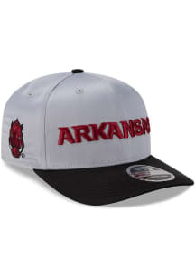 New Era Arkansas Razorbacks 2T Satin 9SEVENTY Stretch Snap Adjustable Hat - Red