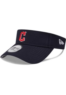 New Era Cleveland Guardians Mens Navy Blue 2025 Spring Training Adjustable Visor