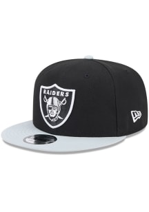 New Era Las Vegas Raiders Black Evergreen 2T 9FIFTY Mens Snapback Hat