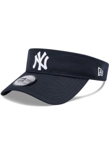 New Era New York Yankees Mens Navy Blue Basic Adjustable Visor