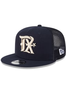 New Era Texas Rangers Blue Evergreen Trucker JR 9FIFTY Youth Snapback Hat