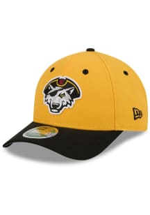 New Era Erie SeaWolves Player Replica M Crown 9FORTY Adjustable Hat - Yellow