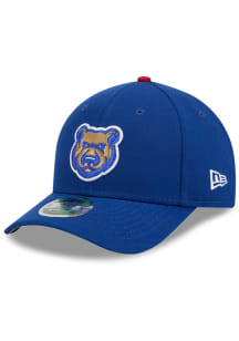 New Era Iowa Cubs Player Replica M Crown 9FORTY Adjustable Hat - Blue