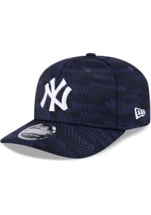 New Era New York Yankees 2025 Clubhouse Alt Stretch  9SEVENTY Adjustable Hat - Navy Blue