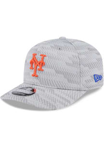 New Era New York Mets 2025 Clubhouse Stretch  9SEVENTY Adjustable Hat - Grey