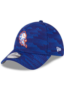 New Era New York Mets Mens Blue 2025 Clubhouse Alt 39THIRTY Flex Hat