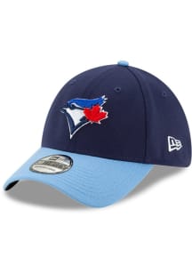 New Era Toronto Blue Jays Mens Navy Blue Alt 4 Team Classic 39THIRTY Flex Hat