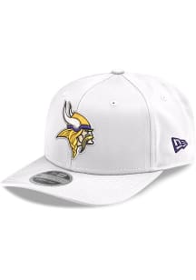 New Era Minnesota Vikings Stretch 9SEVENTY Design Adjustable Hat - White