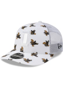 New Era Iowa Hawkeyes All Over Mascot Low Pro 9FIFTY Adjustable Hat - White
