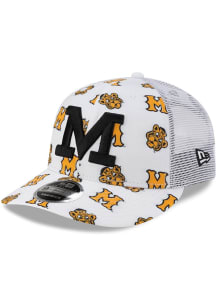 New Era Missouri Tigers All Over Mascot Low Pro 9FIFTY Adjustable Hat - White