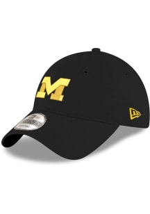 New Era Michigan Wolverines 9TWENTY Adjustable Hat - Black