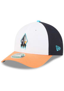 New Era Sugar Land Space Cowboys Player Replica M Crown 9FORTY Adjustable Hat - White
